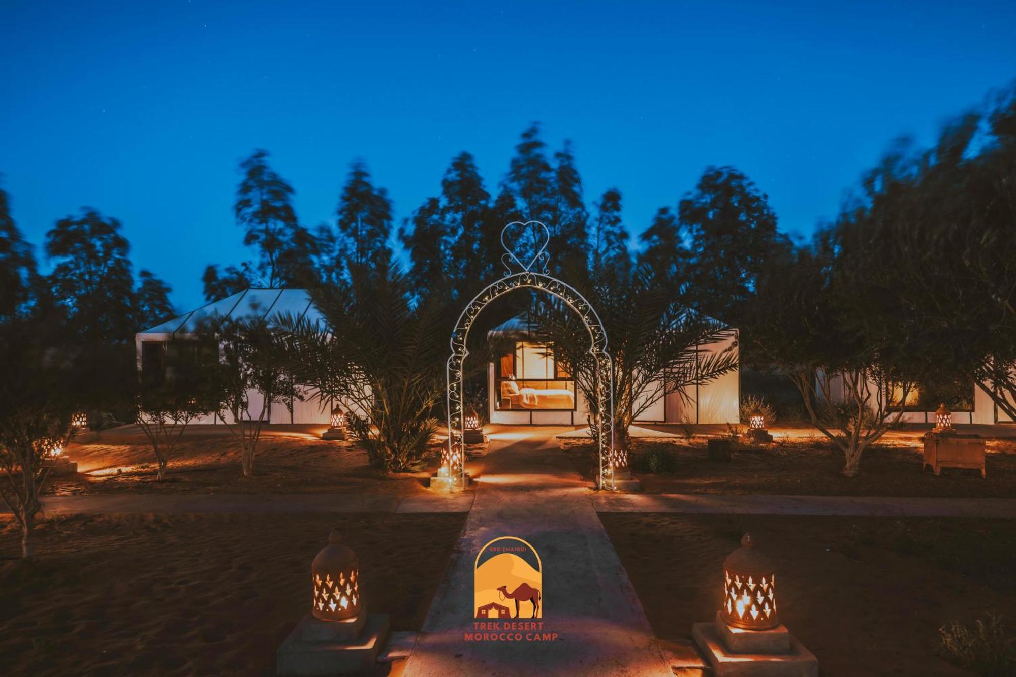 Luxury Trek Desert Camp Merzouga Exterior foto